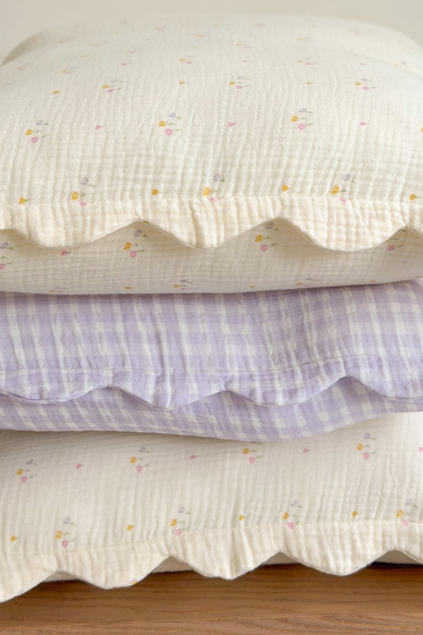 Soft Petal Cushion Covers (Set of 2) – Tulips