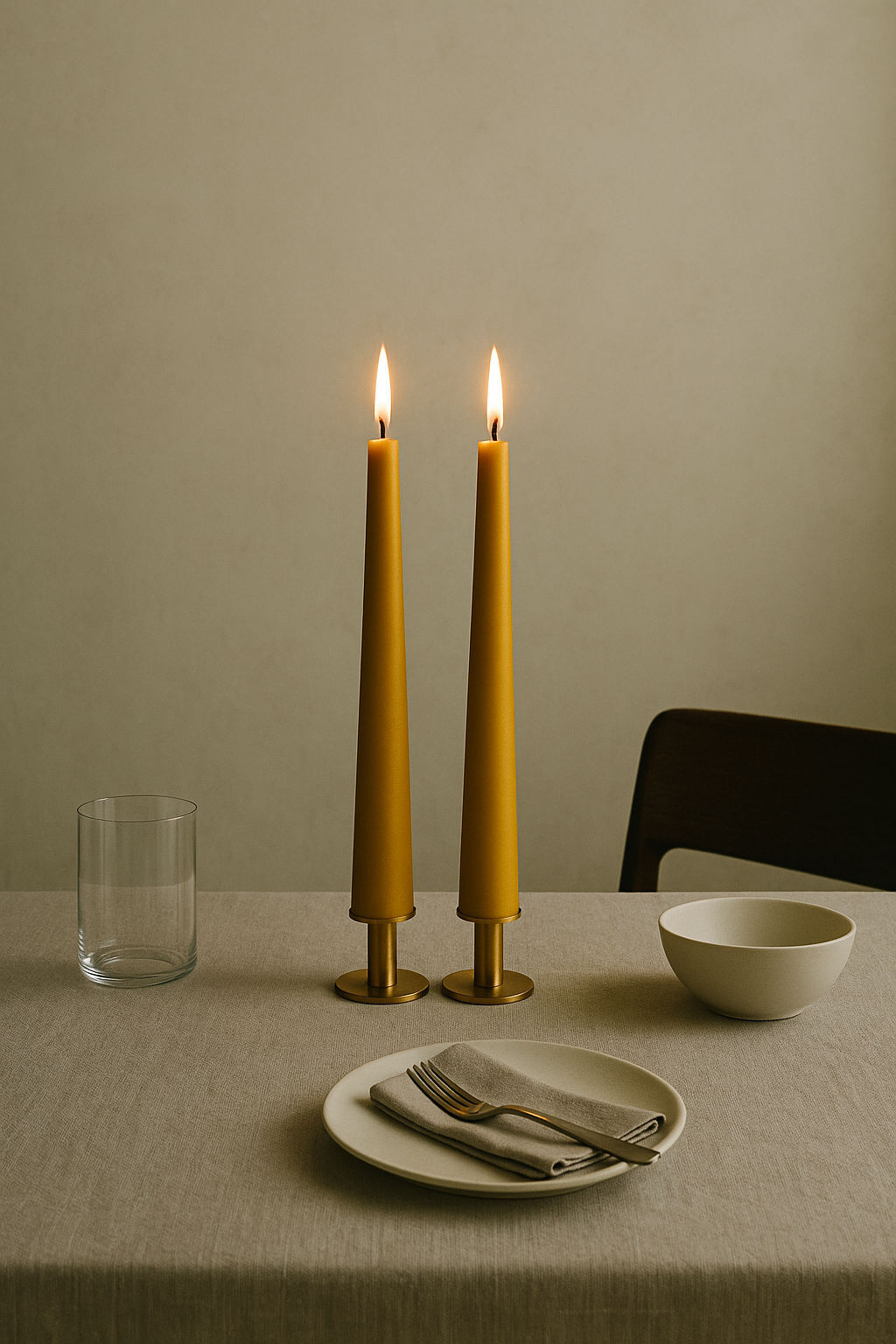 Dinner Pillars Candles