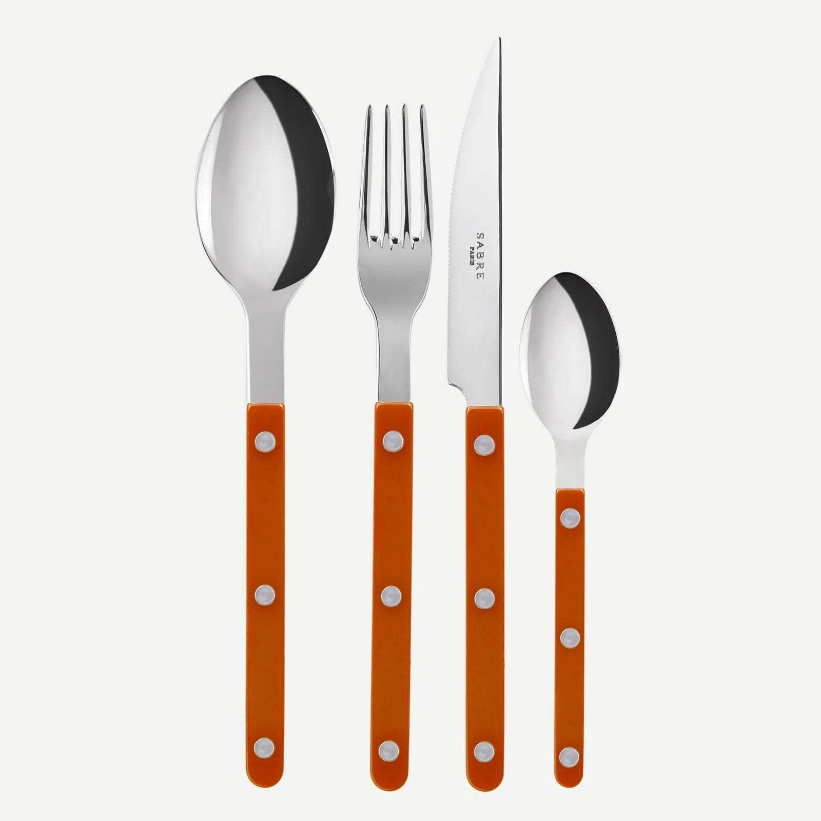Bistrot 48 PC Cutlery Set, Orange