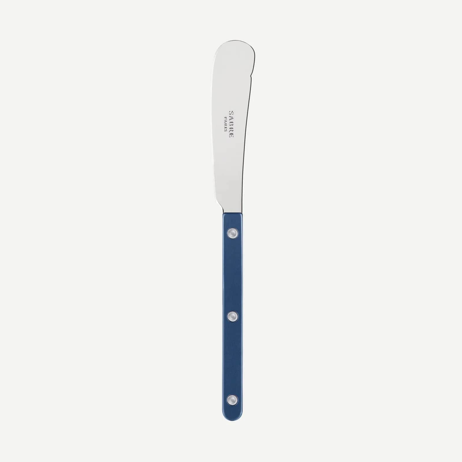 Bistrot Pearly Butter Knife, Steel Blue