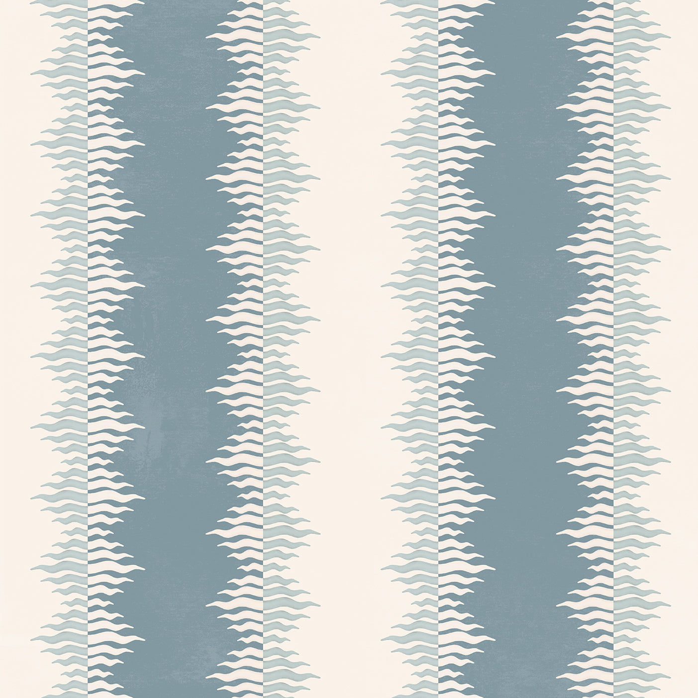 Crimped Stripe - Stone Blue