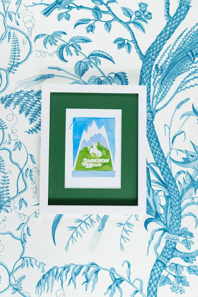Jackson Hole Matchbook Print