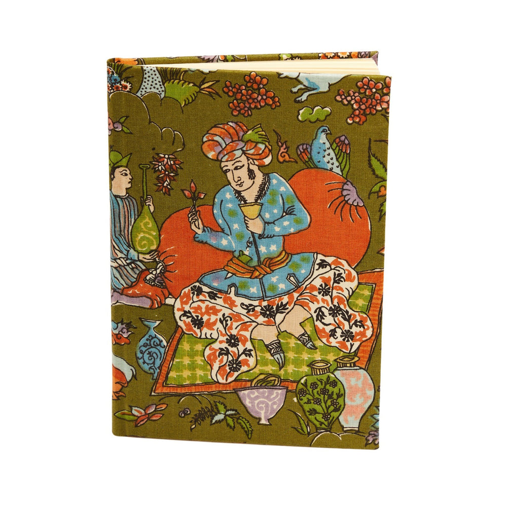 Indian Block Print Bound Notebook - A5