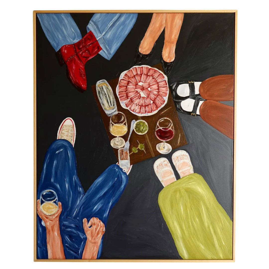 A Stool for Five Painting