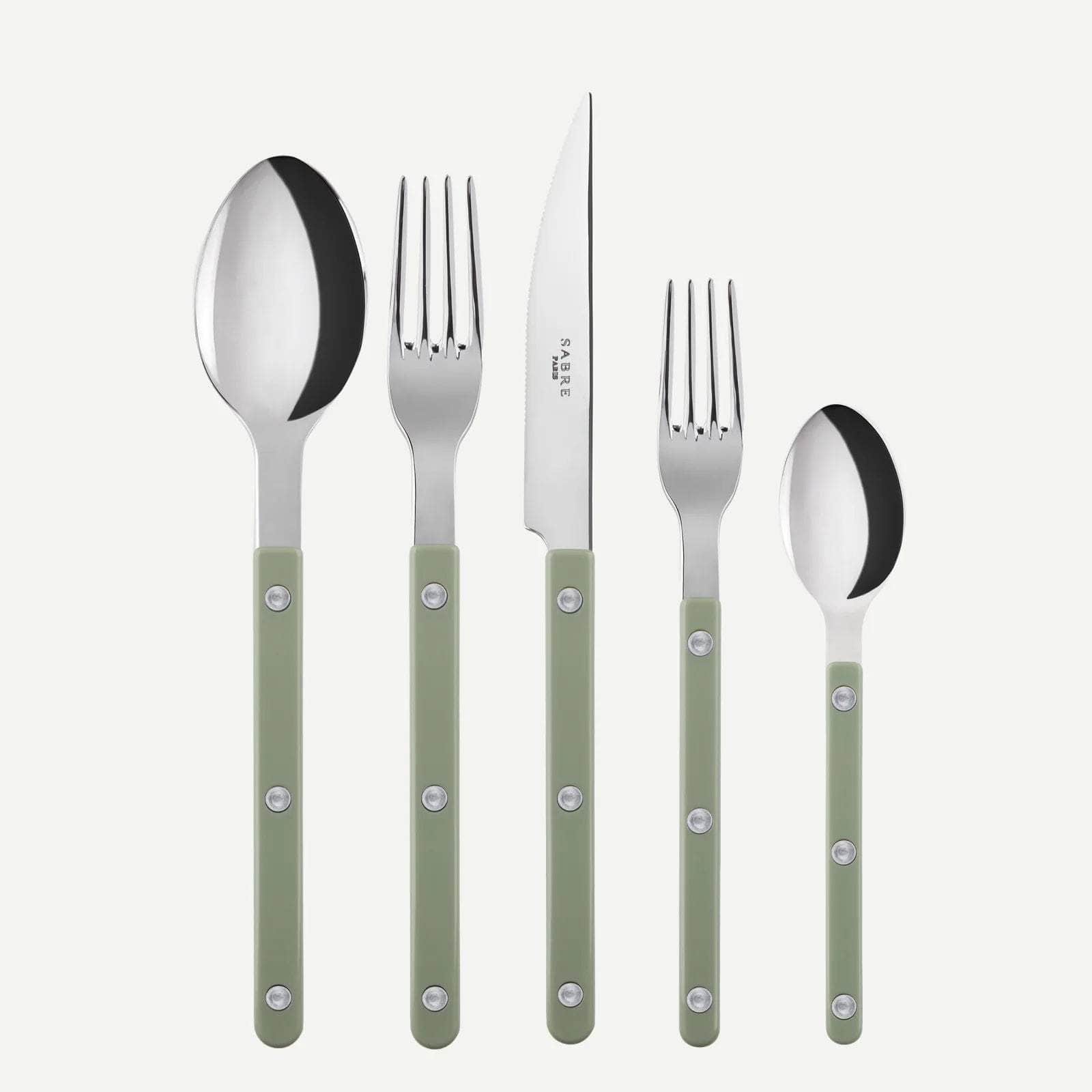 Bistrot 5 PC Cutlery Set, Asparagus