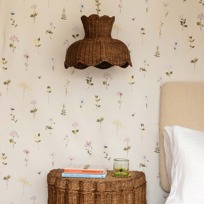 Anar Rattan Pendant Shade (Medium Teak)