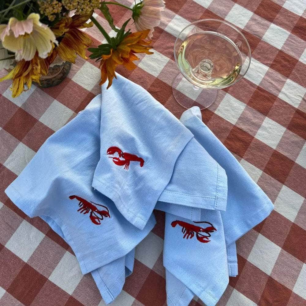 Napkin 4 pcs Crayfish