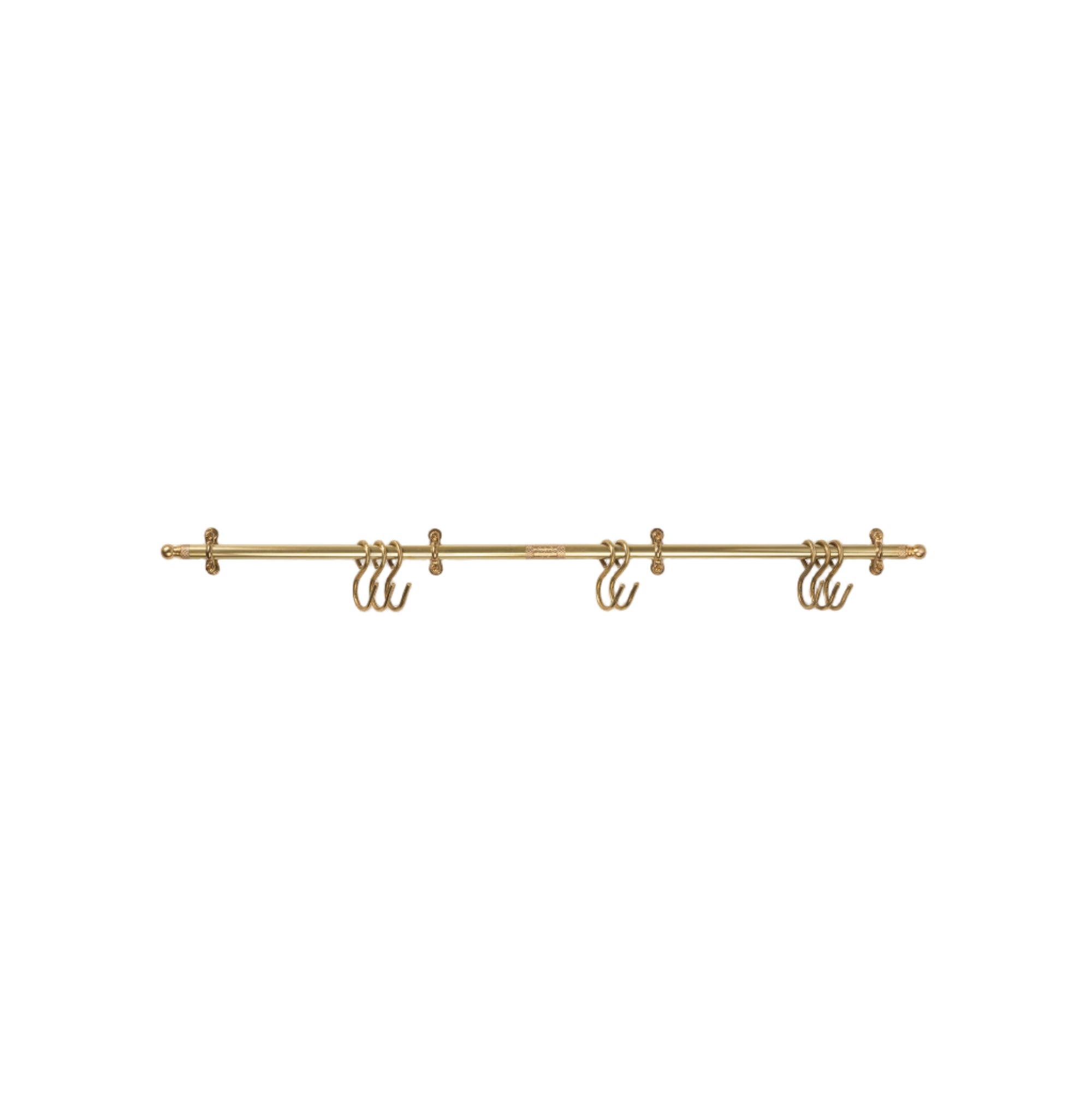 Brass Customisable Length Rail 40cm-80cm