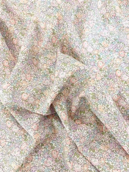 Frill Edge Pillowcase Made With Liberty Fabric Michelle Lilac