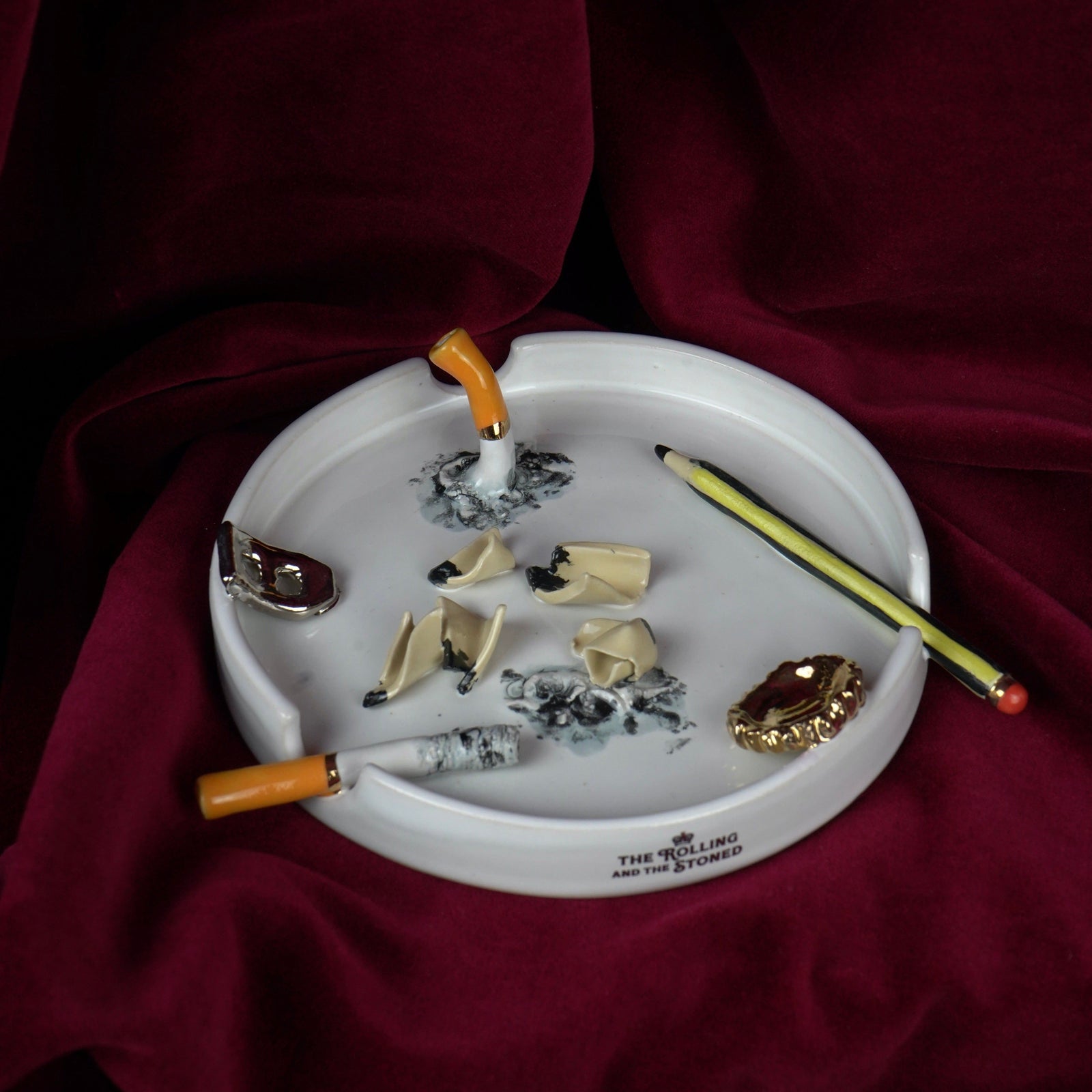 School Pencil Ashtray