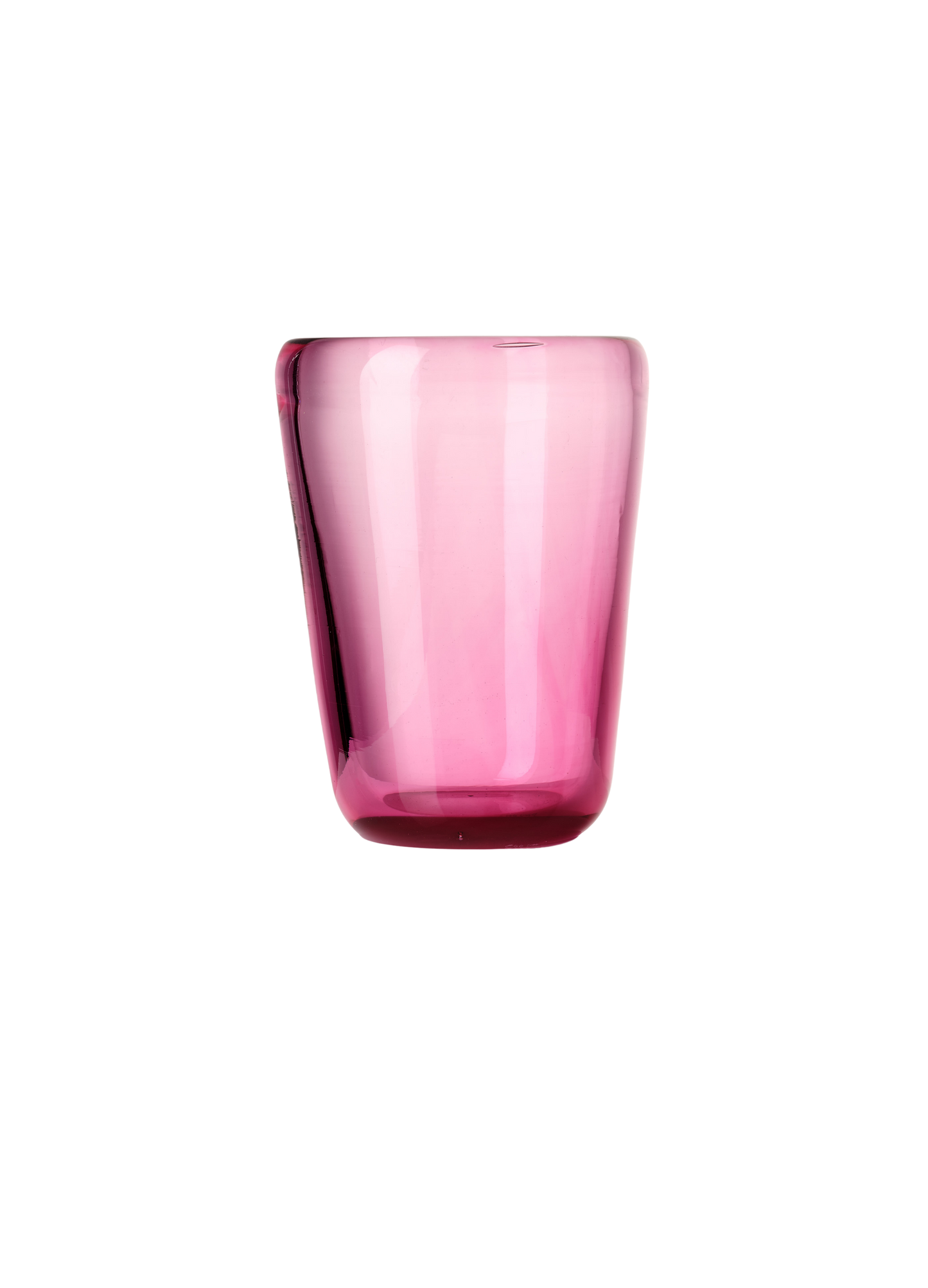 Thyme Hand Blown Water Glass in Ruby