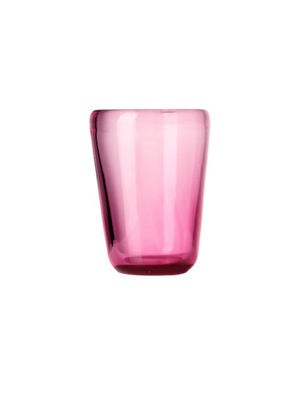 Thyme Hand Blown Water Glass in Ruby