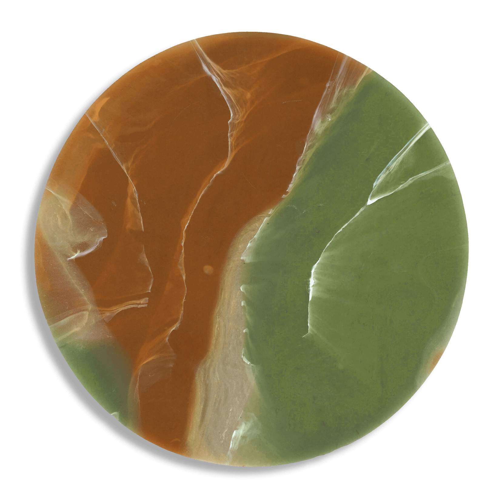 Recycled Plastic Coaster Sand Pumpkin