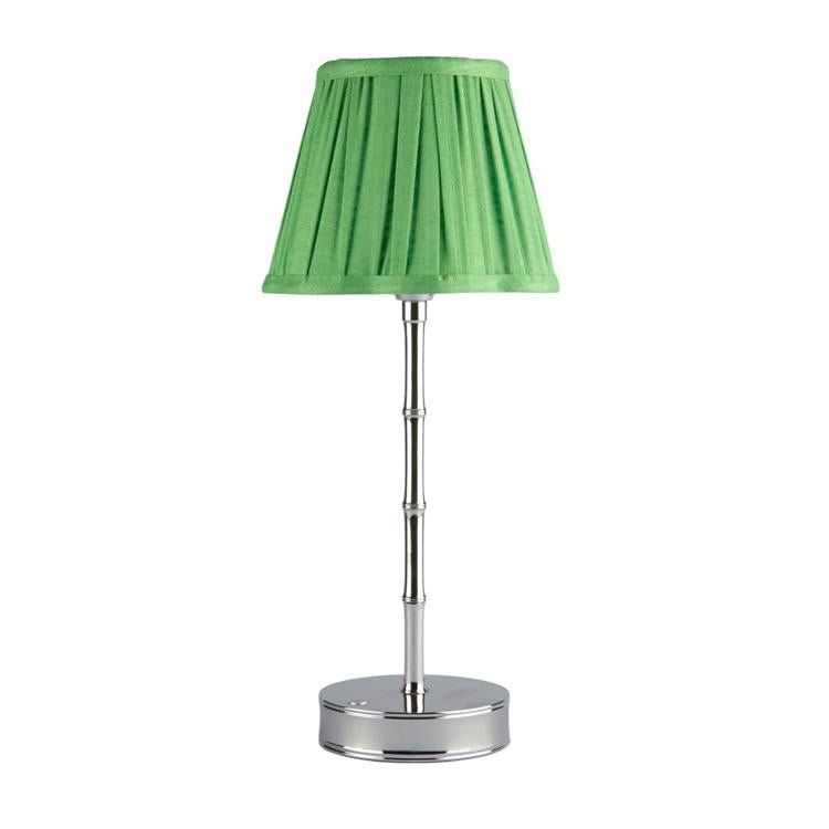 Leaf Green Scallop Lampshade - 16cm