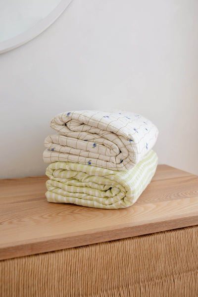 Soft Quilt Blanket – Pistachio