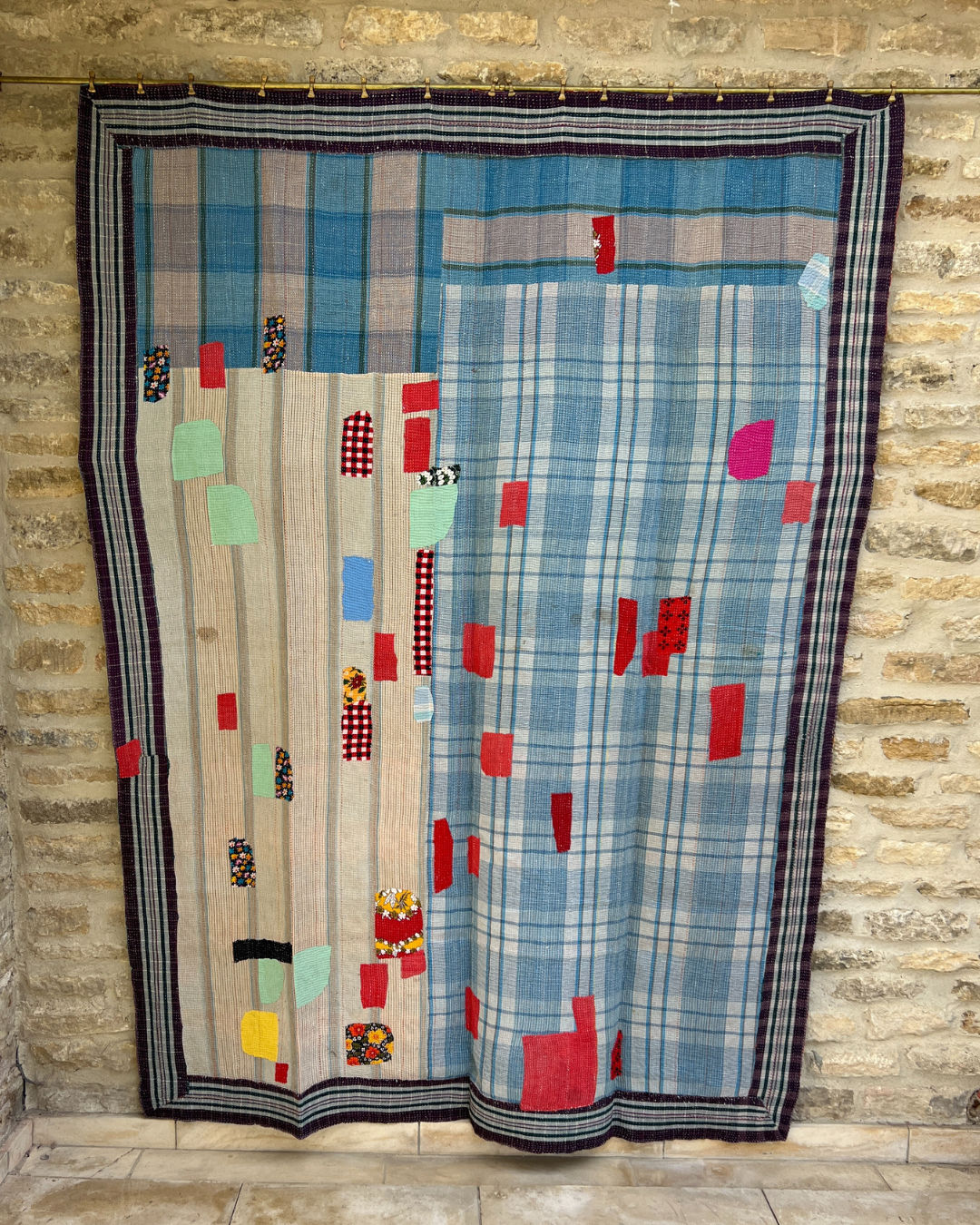 Heavyweight Kantha Quilt No. 781