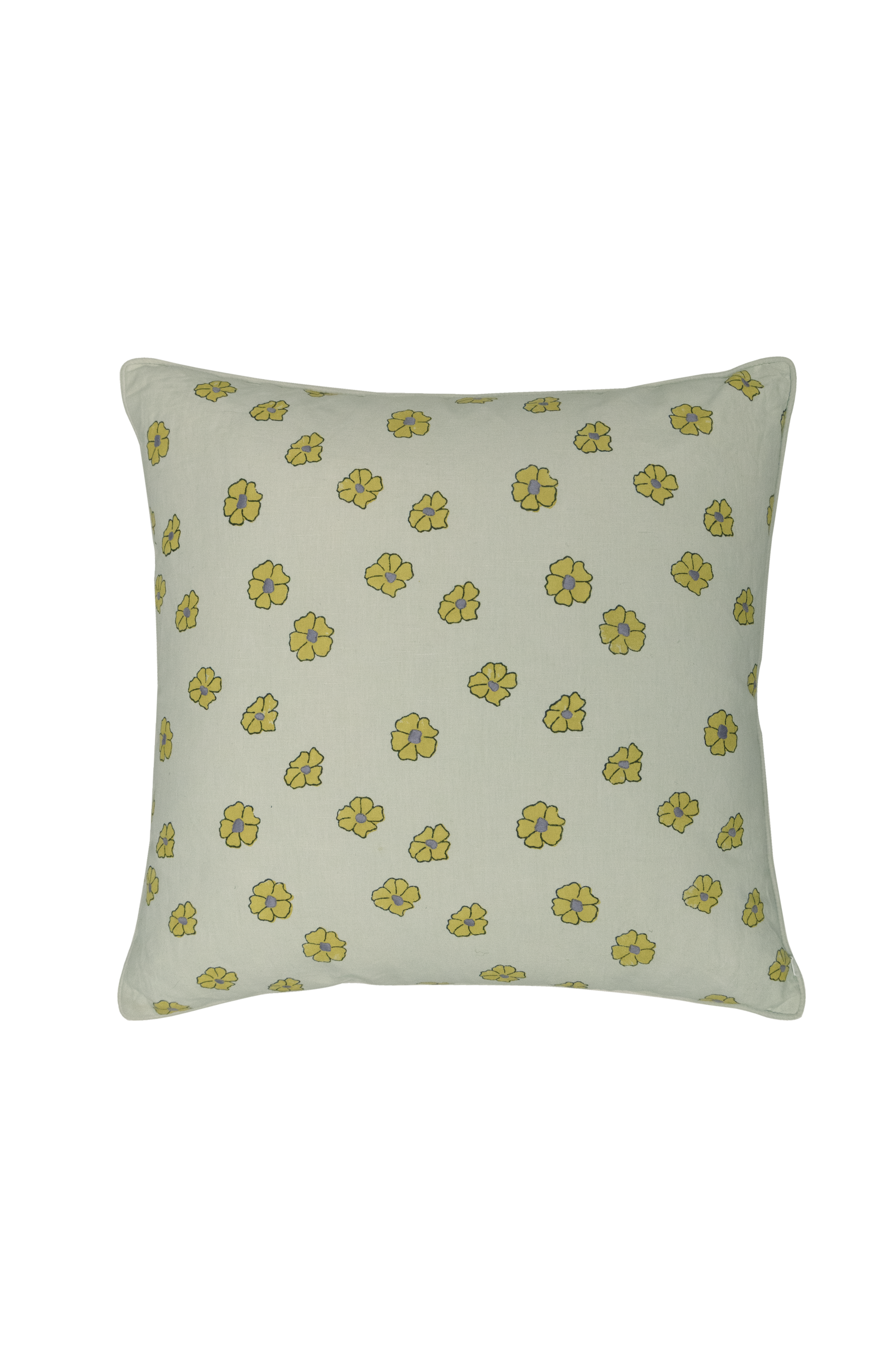 Block Printed Interior Pillow Cover – 20x20 in