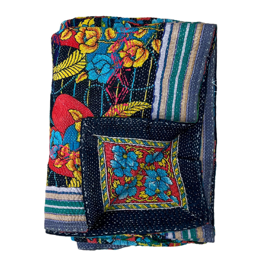 Heavyweight Kantha Quilt No. 769