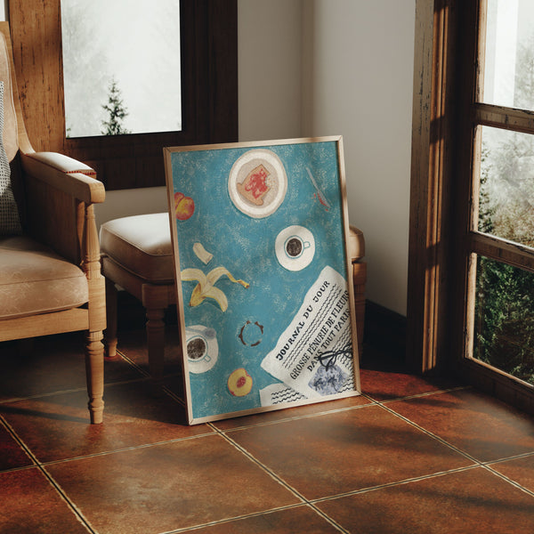 Journal Du Jour - Limited Edition Fine Art Giclée Print
