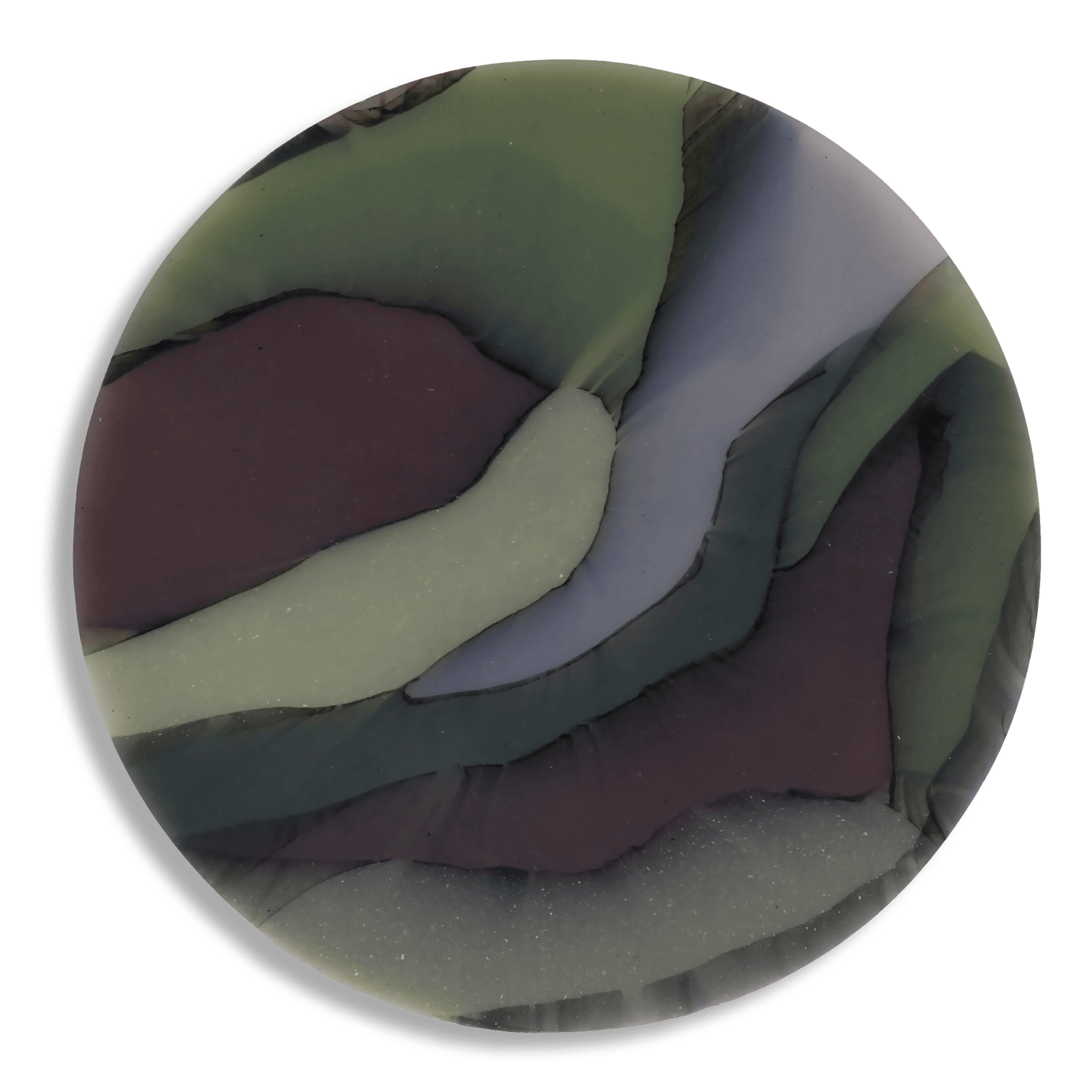 Recycled Plastic Coaster Acanthus