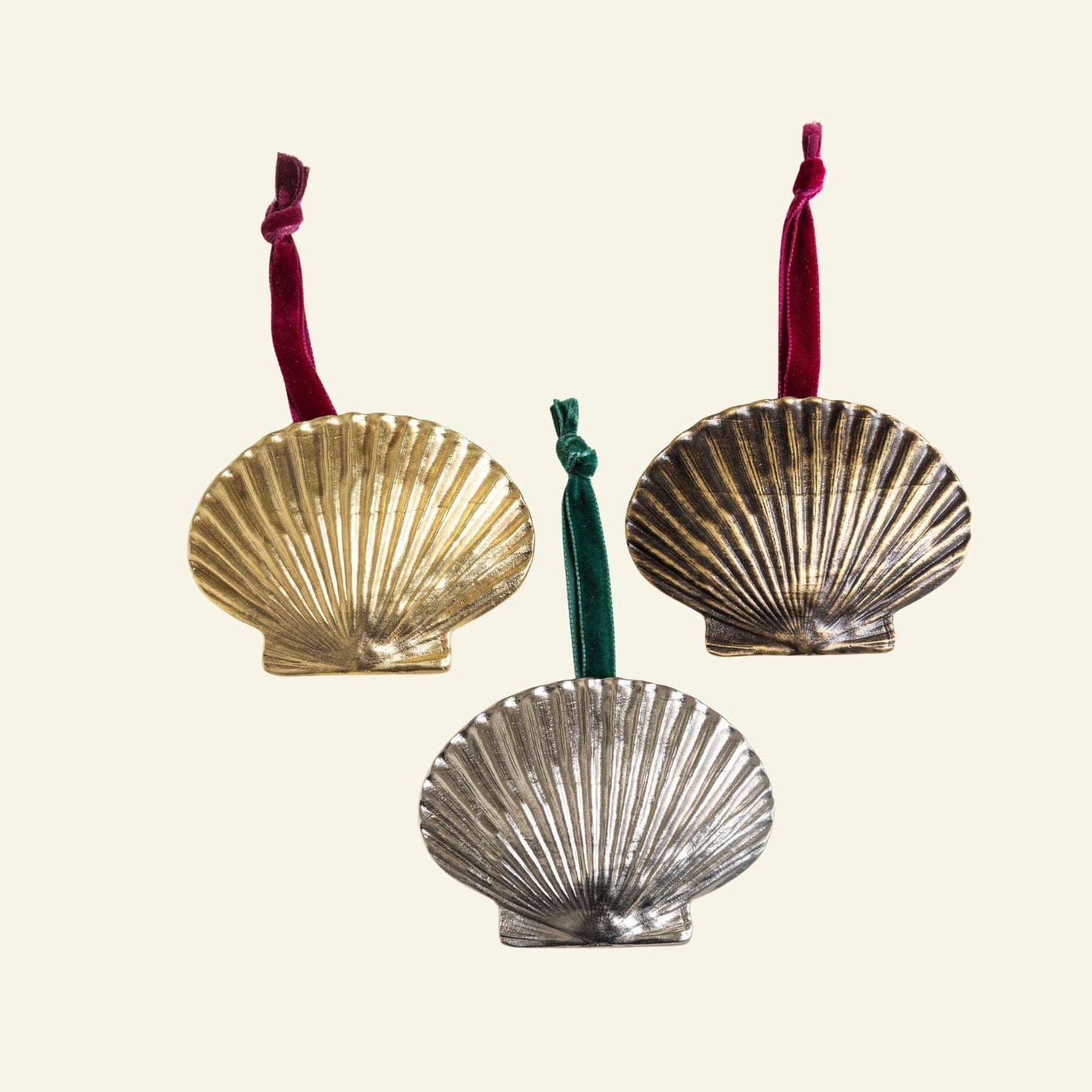 Scallop Shell Ornament,