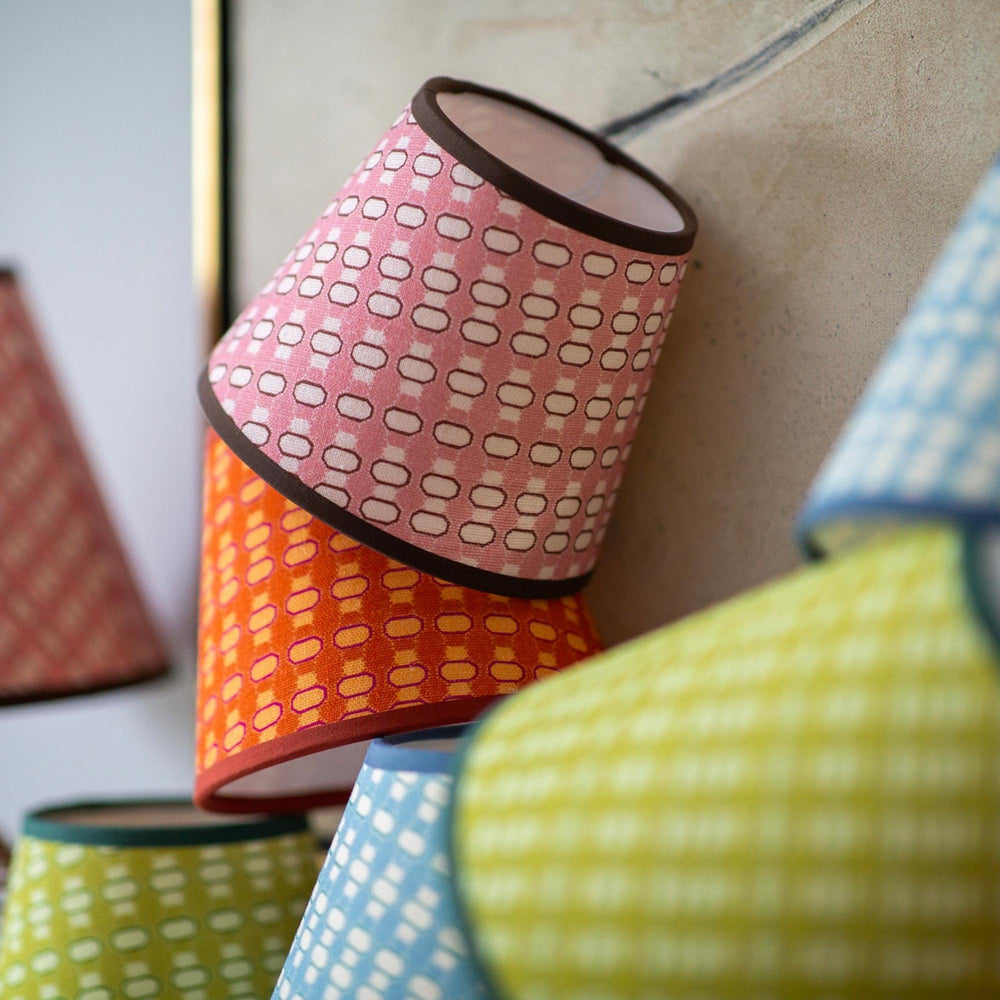 Lali II | Pink Fig Candle Clip Lampshade