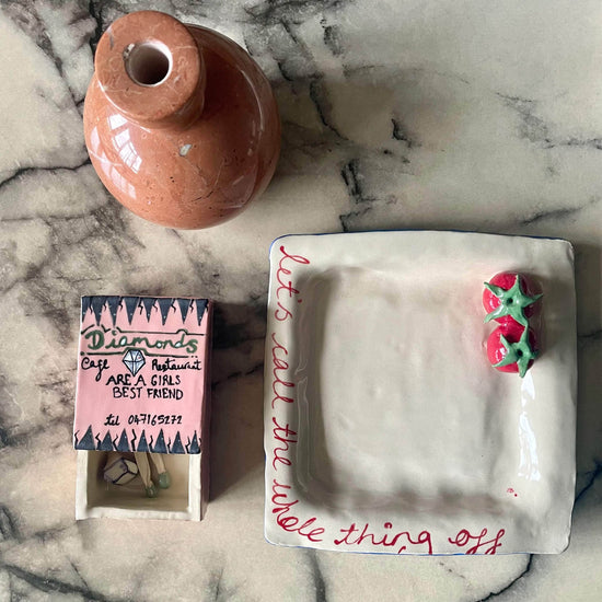 Let's Call The Whole Thing Off Trinket Tray