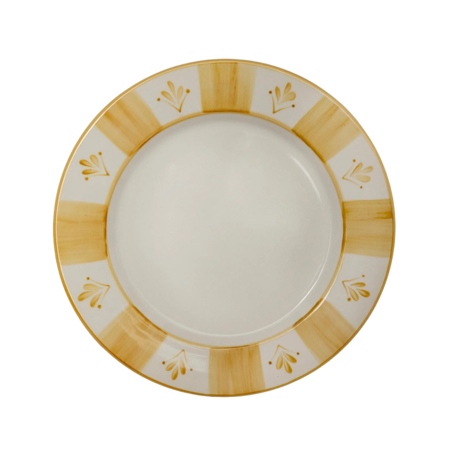Dinner Plate -  Franjas - Golden Yellow