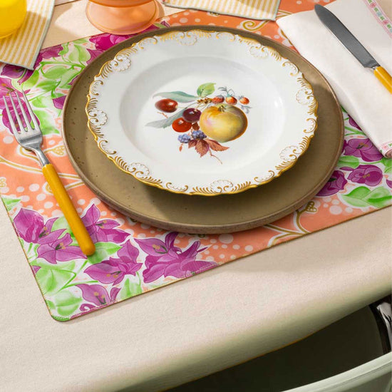 Macaw Burlap Tablecloth