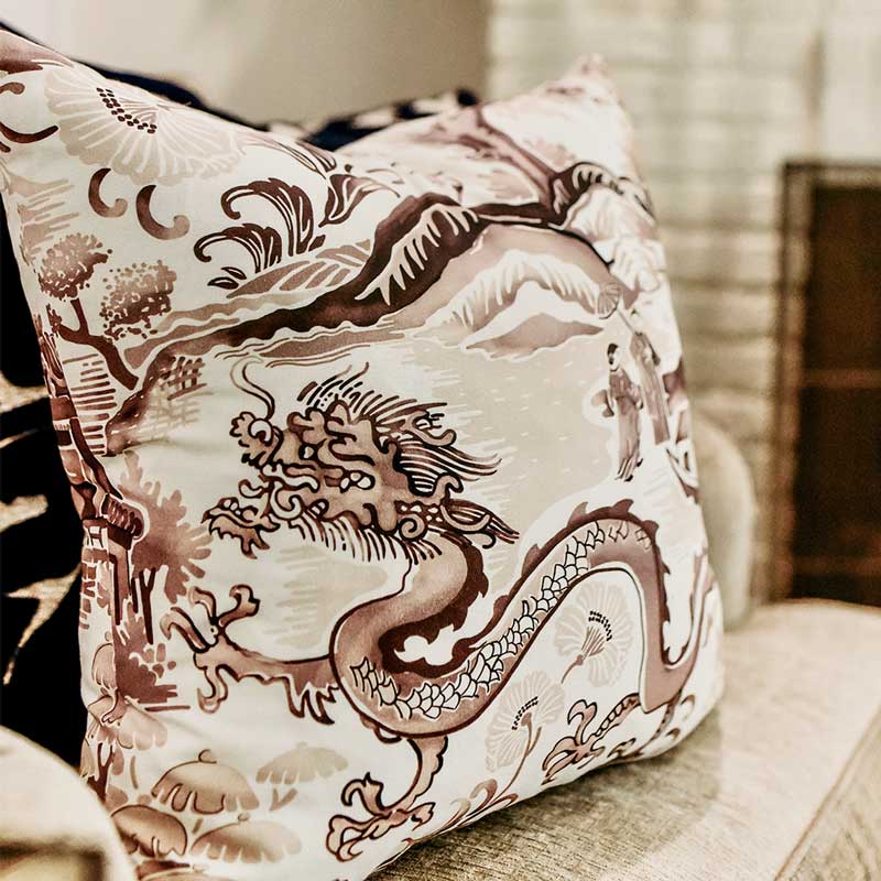 Gardens of Chinoise Pillow