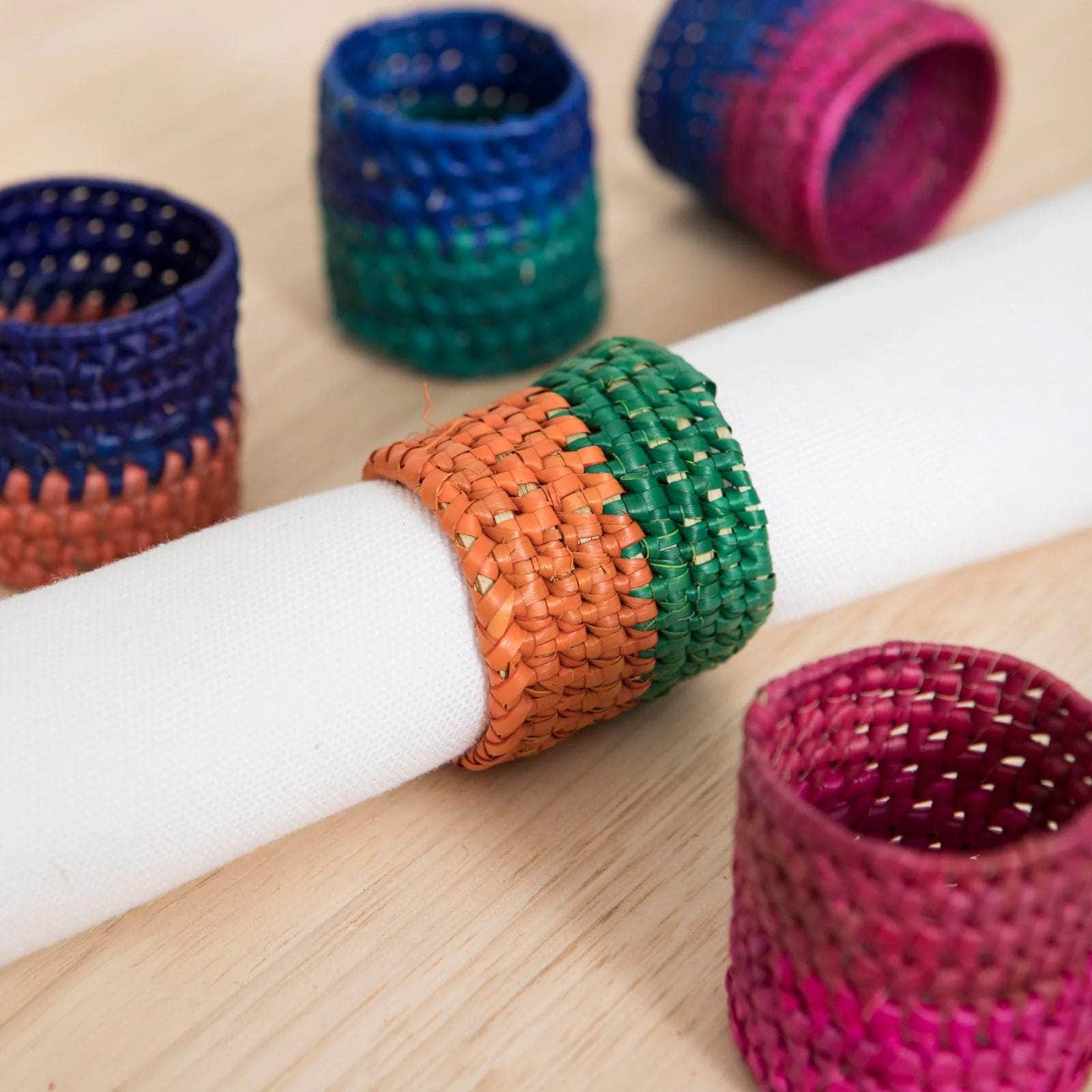 Mixteco Bicolor Napkin Ring