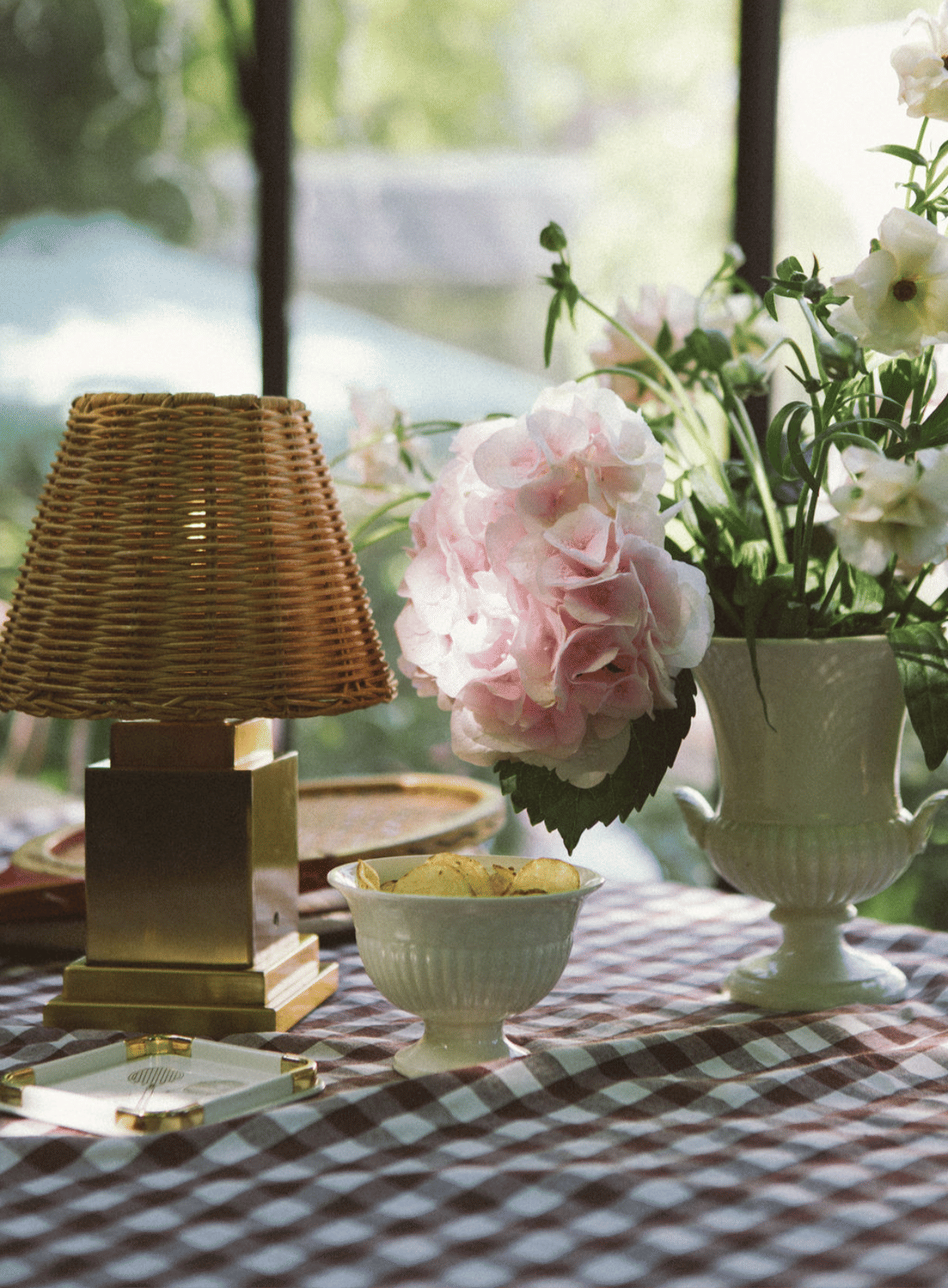 Molly Table Lamp Rattan