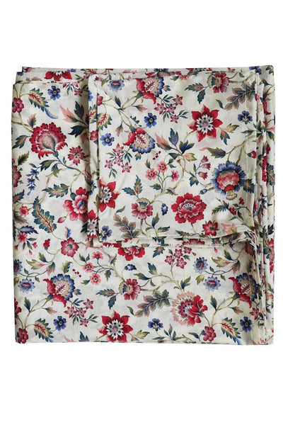 Flat Top Sheet Made With Liberty Fabric Eva Belle