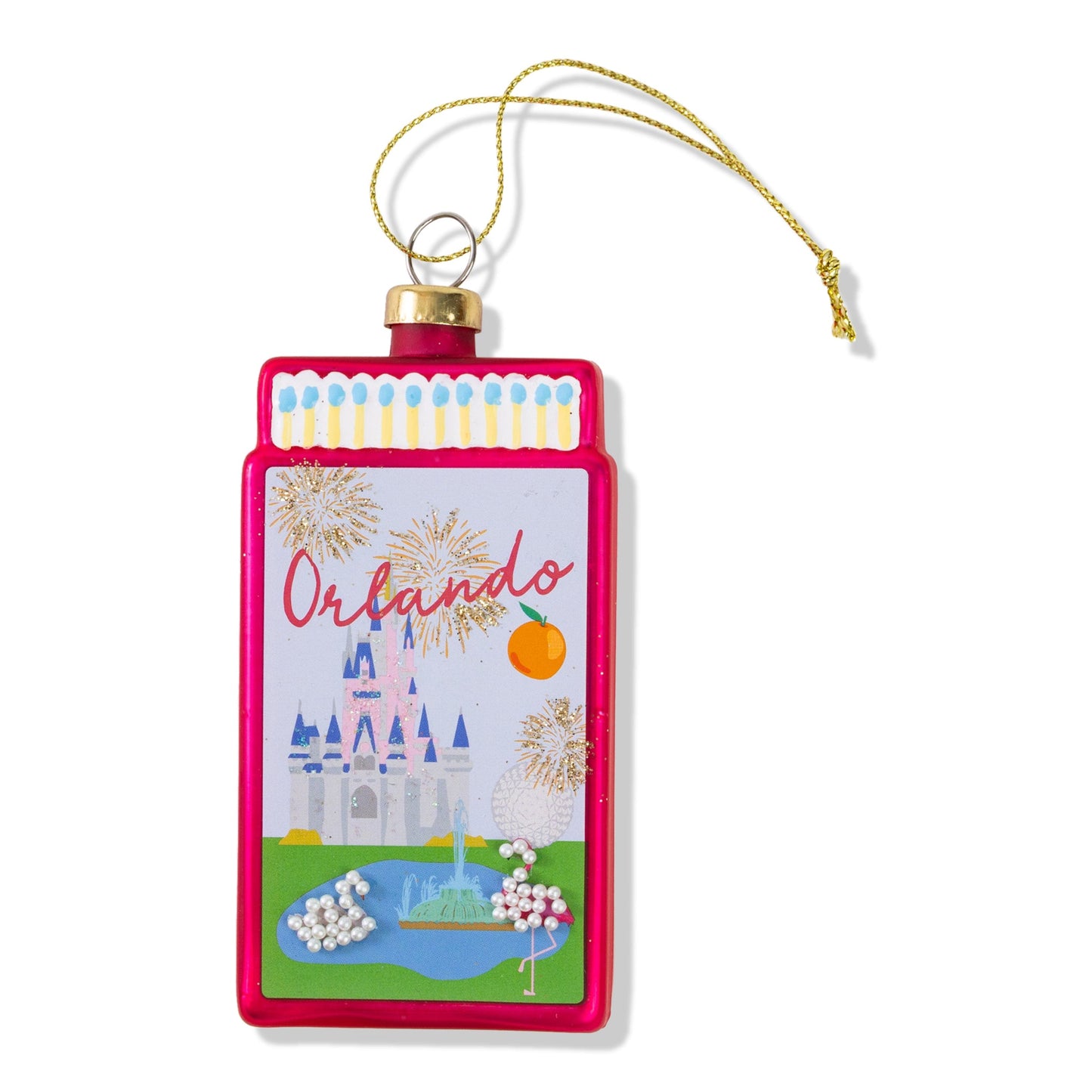 Matchbook Ornament - Orlando