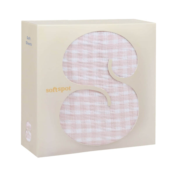 Soft Crib Sheet – Rosewater
