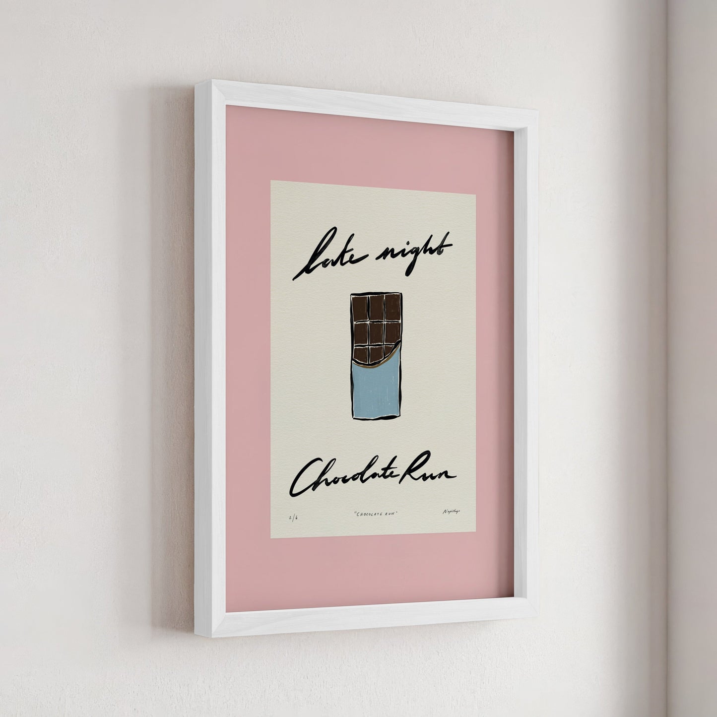 Late Night Chocolate Run Print