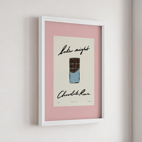 Late Night Chocolate Run Print