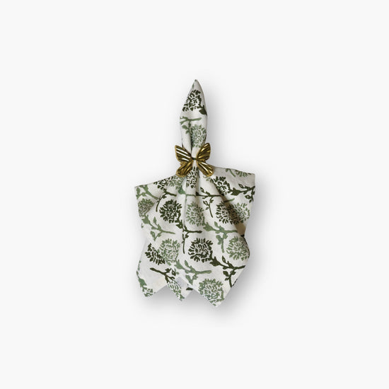 Nikhar Linen Table Napkins - Set of 2 Sage Green
