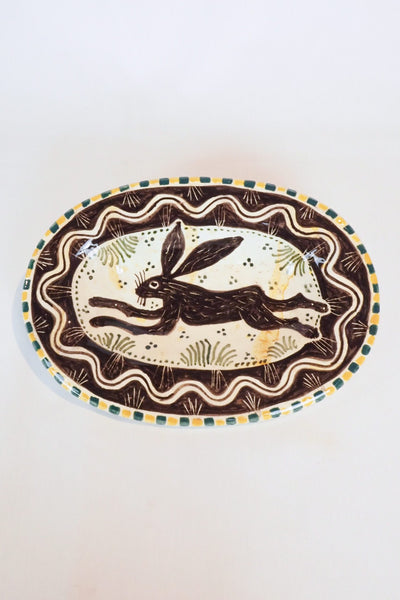 Oval Hare Dish