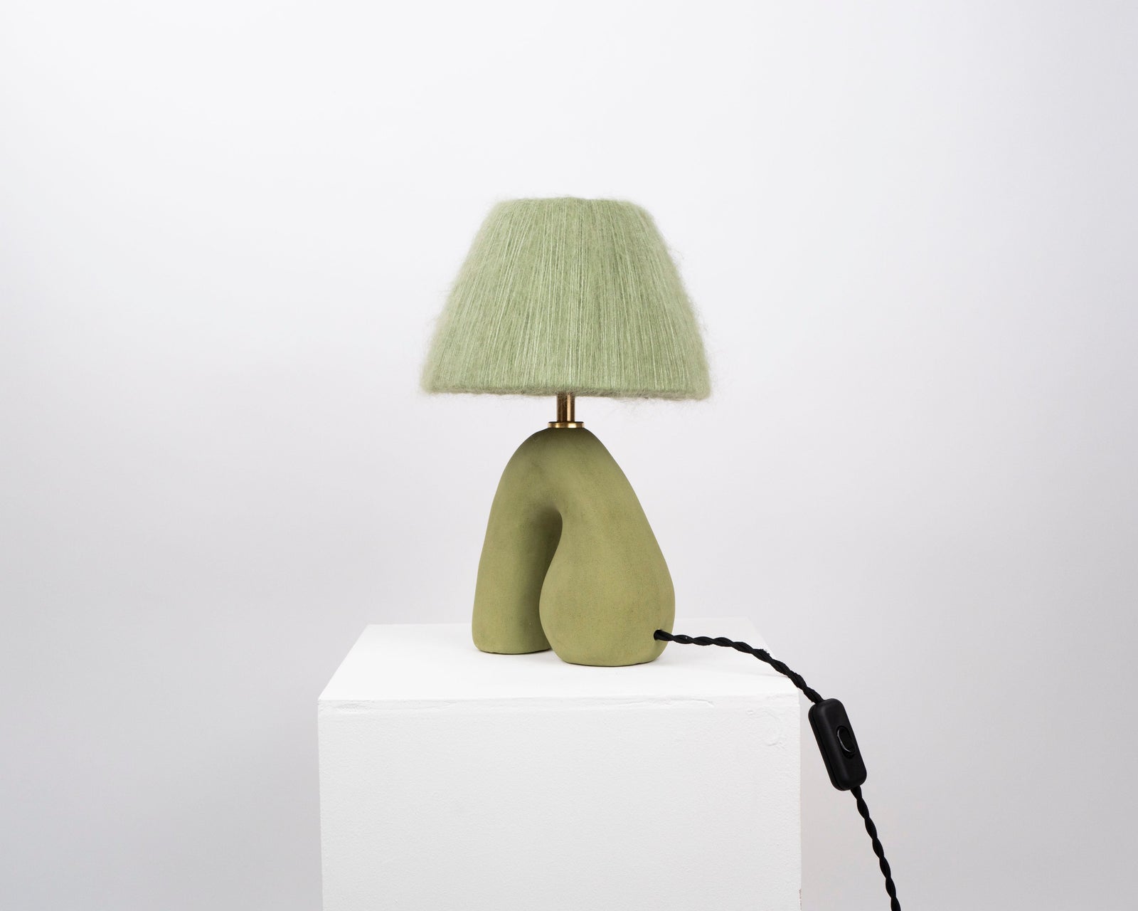 'Opposée' Table Lamp - Cactus Green