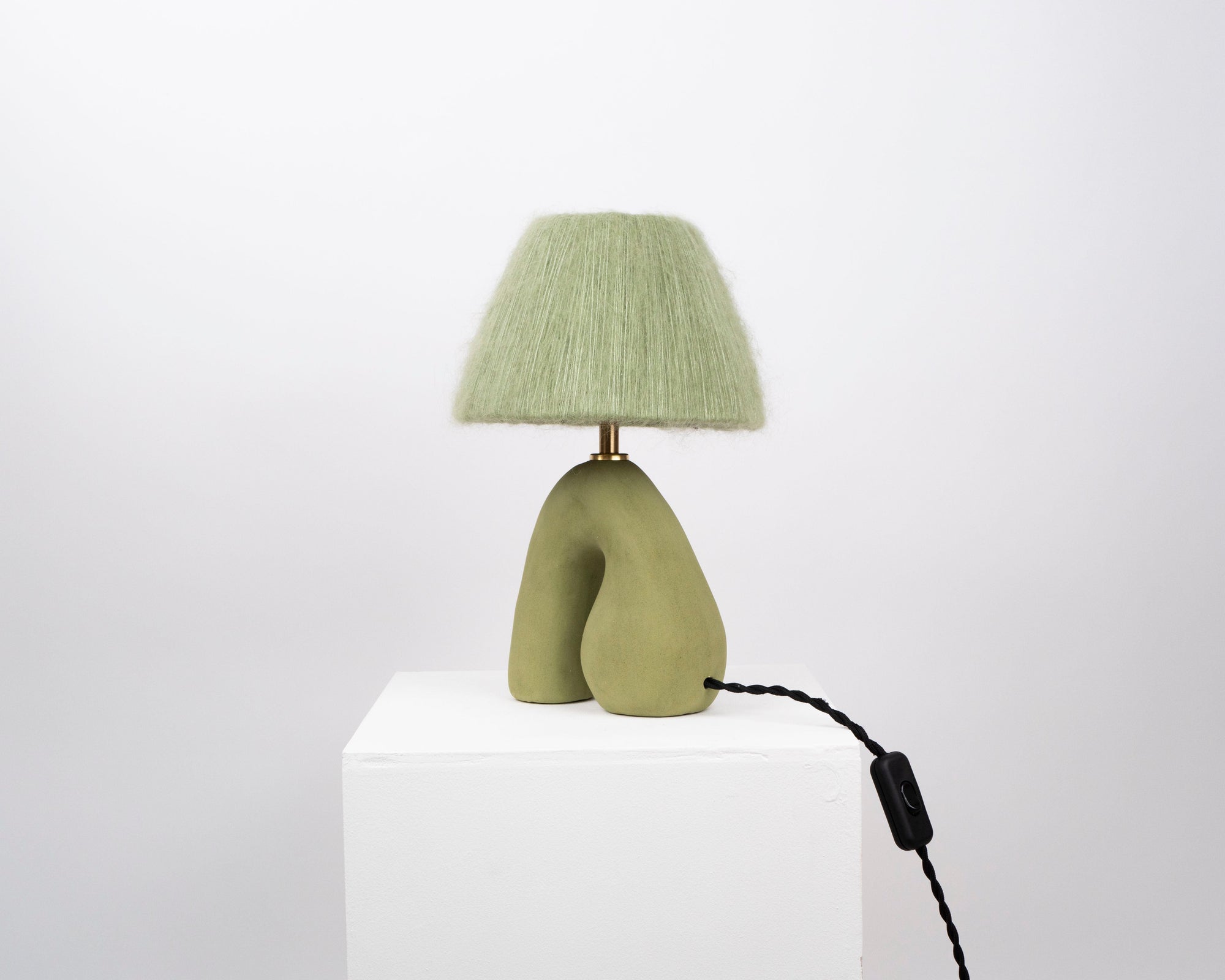 'Opposée' Table Lamp - Cactus Green