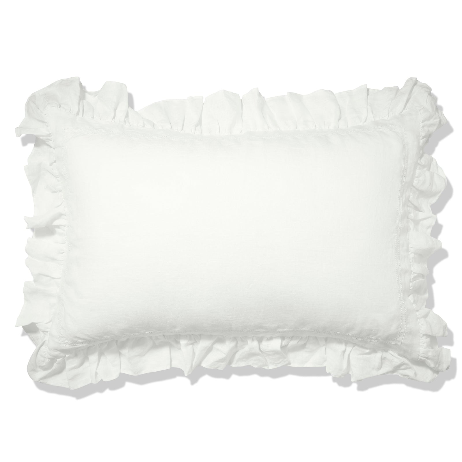 Ruffle Child's Size Duvet Cover and Pillowcase Set