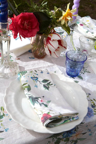 Flora Linen Napkin