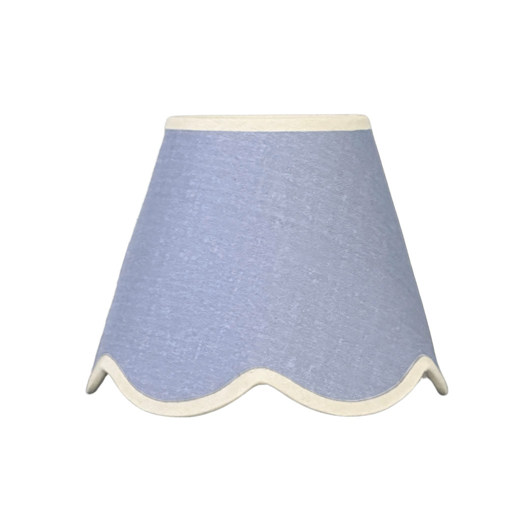 Lampshade Von Norten Blue & Cream White