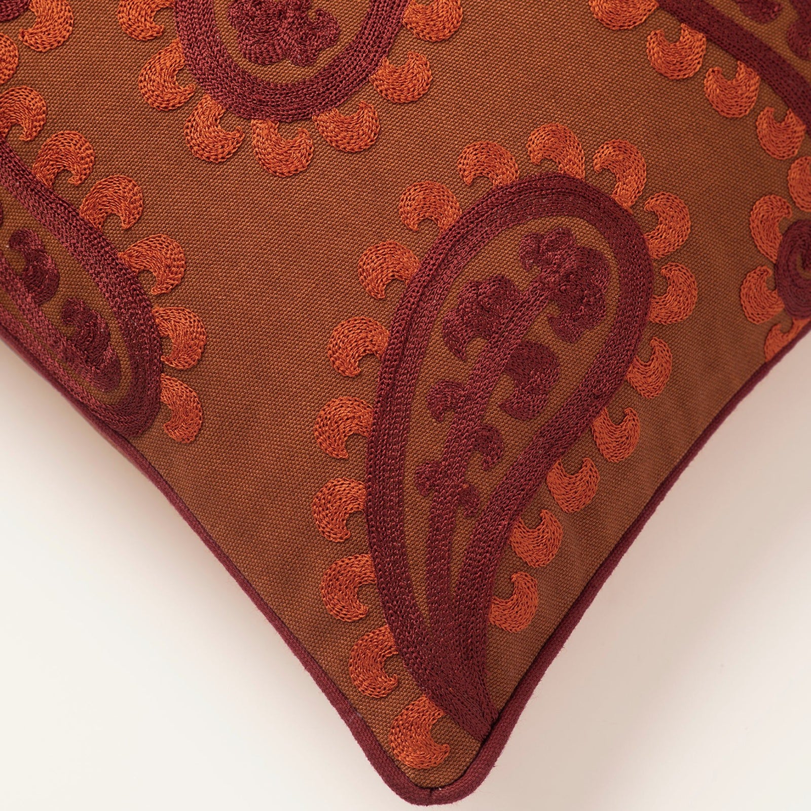 Cushion Siena Bloom Spice & Coral