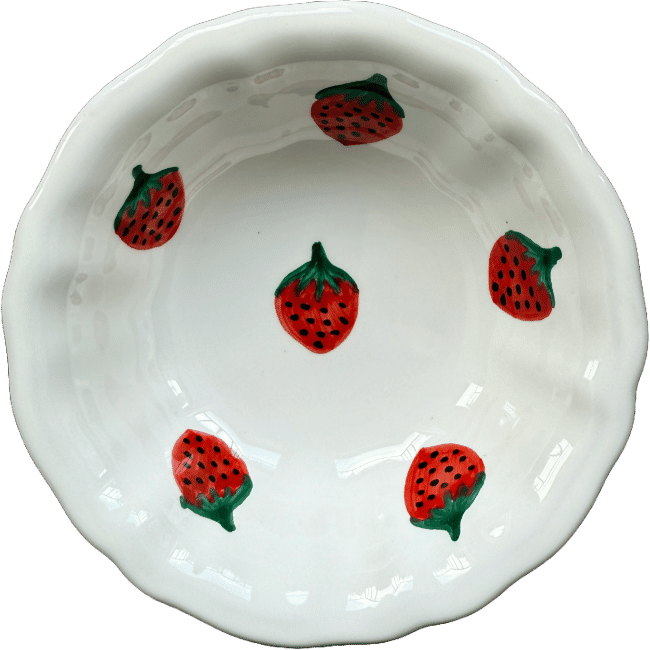 14 cm Mercato Strawberry Bowl