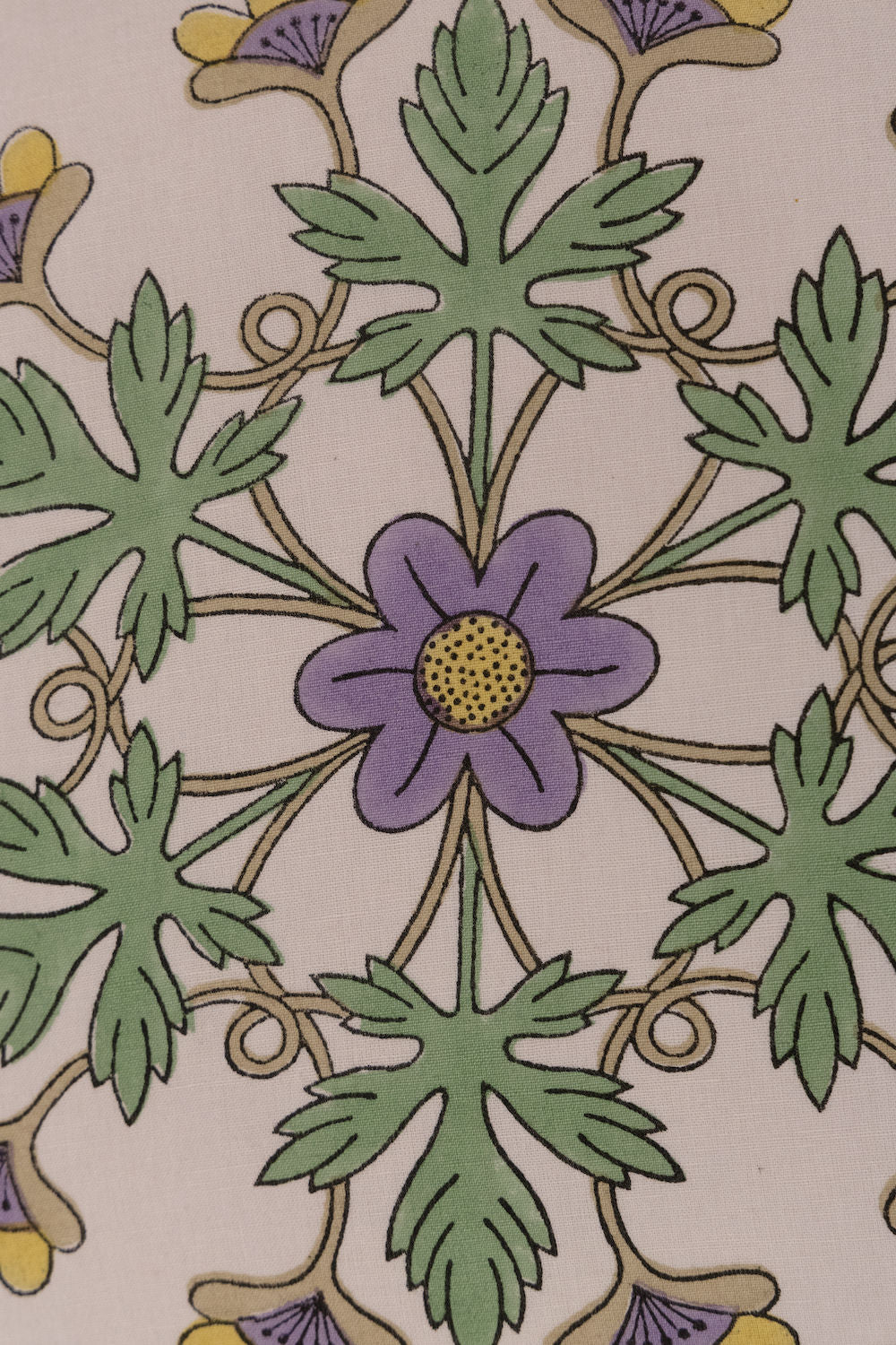 Block Printed Interior Pillow Cover – 20x20 in