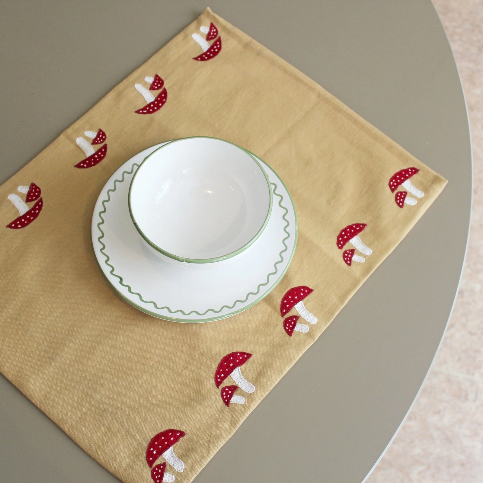 Placemat - Mushroom