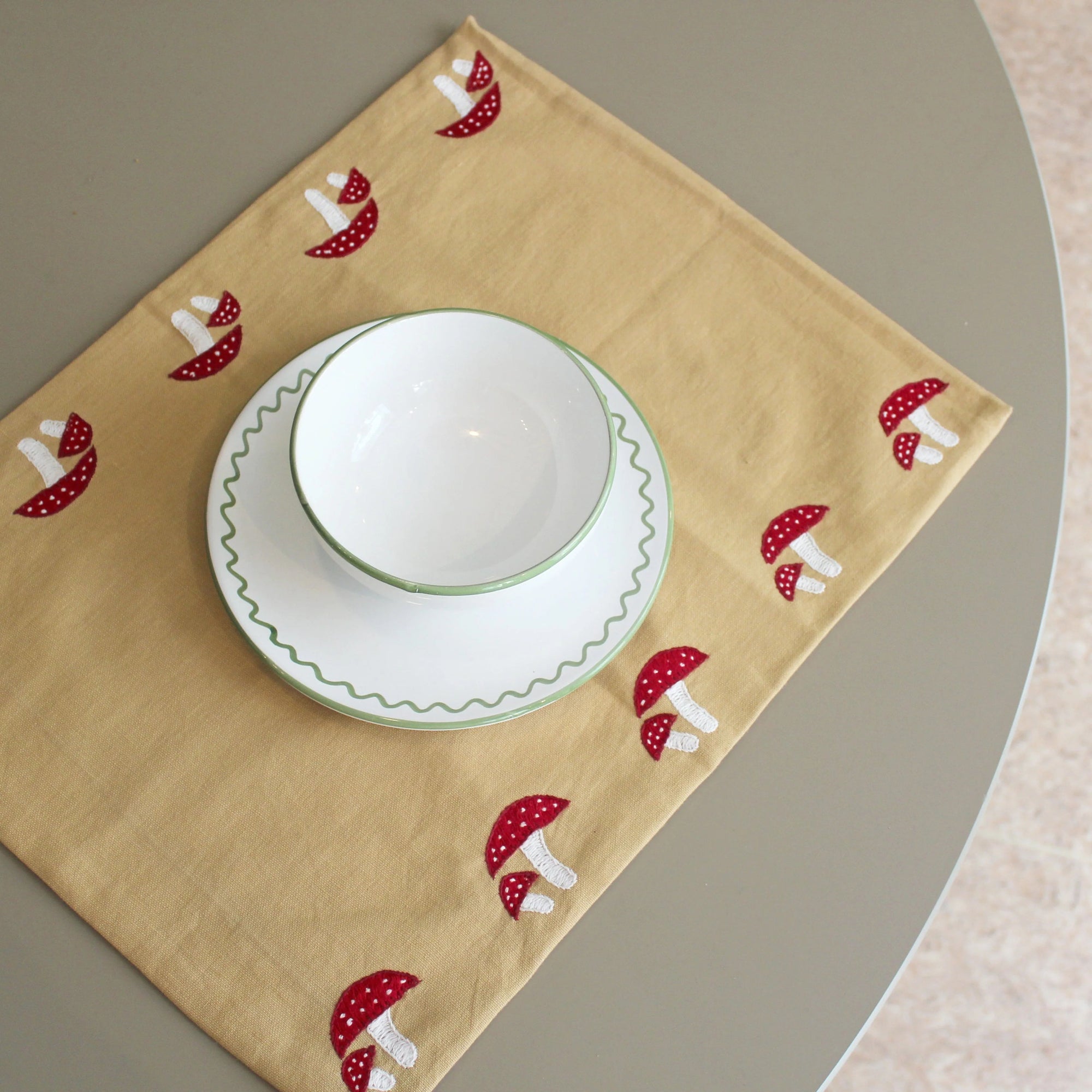 Placemat - Mushroom