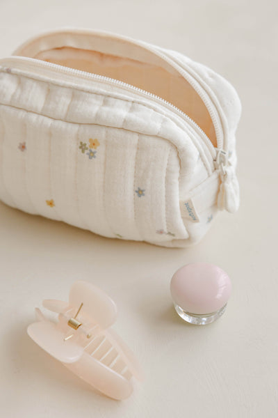 Soft Mini Loaf Pouch – Daisies